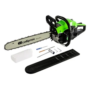 Сибртех Пила цепная бензиновая ПЦБ-5850, шина 50 см, 58 см3, 4.0 л.с, шаг 0.325, паз 1.5 мм, 76 звеньев 95206