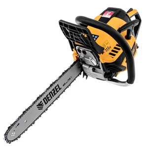 Denzel Пила цепная бензиновая DS-4516, шина 40 см, 45 см3, 2,5 л.с, шаг 0,325, паз 1,5 мм, 64 звена 95236