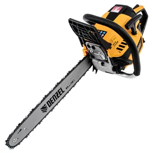 Denzel Пила цепная бензиновая DS-5218, шина 45 см, 52 см3, 3 л.с, шаг 0,325, паз 1,5 мм, 72 звена 95237