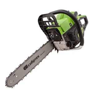 Сибртех Пила цепная бензиновая БП-4540, 45 см3, шина 40 см, шаг 0.325, паз 1,5 мм, 64 звена 95208