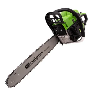 Сибртех Пила цепная бензиновая БП-5850, 58 см3, шина 50 см, шаг 0.325, паз 1,5 мм, 76 звеньев 95210