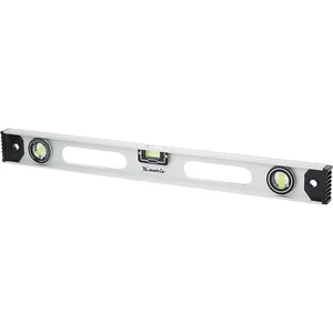 Matrix Уровень алюминиевый Рельс , 1200 мм, 3 глазка (1 поворотный) 34032