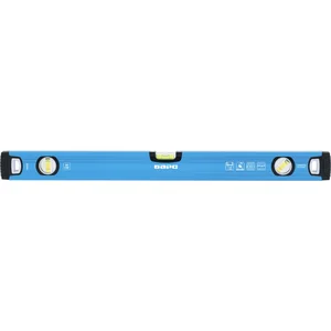 Барс Уровень алюминиевый, 1200 мм, профиль 1,6 мм, фрезерованный, ударопрочные заглушки, 3 глазка 34428