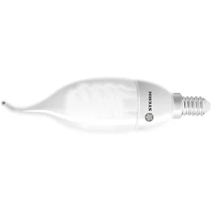 Stern Лампа компактная люминесцентная "свеча на ветру", 9 W, 2700K, E14.8000ч 90961