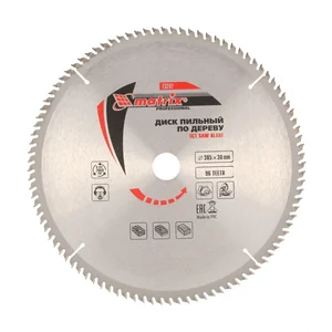 Matrix Пильный диск по дереву, 305 х 30 мм, 96 зубьев Professional73287