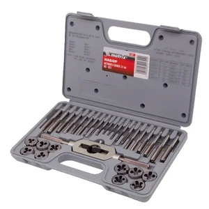 Matrix Набор метчиков и плашек М3-М12, 31 предмет 77337