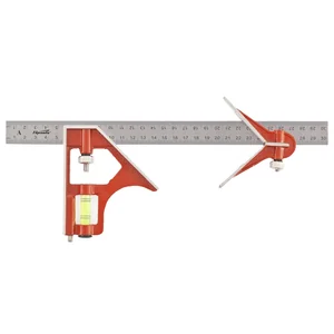 Sparta Угольник, 300 мм, металлический, комбинированный 323675