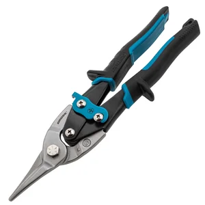 Gross Ножницы по металлу "Piranha", 250 мм, прямой рез, сталь CrMo, двухкомпонентные рукоятки 78325