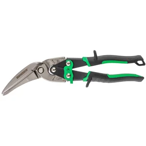 Gross Ножницы по металлу "Piranha", 270 мм, прямой и правый проходной рез, сталь СrMo, двухкомпонентные рукоятки 78333