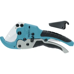 Gross Ножницы для резки изделий из ПВХ, D до 45 мм, обрезиненные рукоятки, рабочий стол для плоских изделий 78422