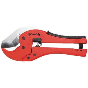 Matrix Ножницы для резки изделий из ПВХ, D до 42 мм, обрезиненная опорная рукоятка, порошковое покрытие рукояток 78412