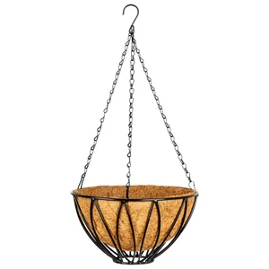 Palisad Подвесное кашпо, D 26 см, высота с цепью и крюком 53.5 см 69015