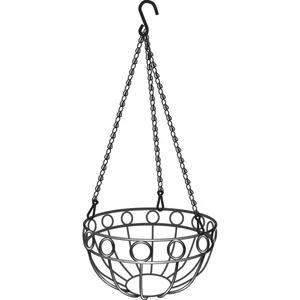 Palisad Подвесное кашпо, D 25.4 см, высота с цепью и крюком 53.5 см 69016