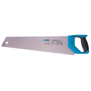 Gross Ножовка по дереву Piranha, усиленное трапецевидное полотно, 500 мм, 11-12 TPI, зуб3D, каленый зуб, двухкомпонентная рукоятка 24117