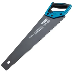 Gross Ножовка по дереву PIRANHA , 450 мм, 7 TPI, 3D-зуб, тефлоновое покрытие полотна, двухкомпонентная рукоятка 24114