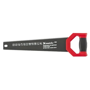 Matrix Ножовка по дереву UNIVERSAL, 350 мм, две рабочие кромки 13-14 TPI и 7-8 TPI, тефлоновое покрытие 23570