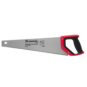 Matrix Ножовка по дереву, 500 мм, каленый зуб 3D, 11-12 TPI, трехкомпонентная рукоятка, Pro 23585