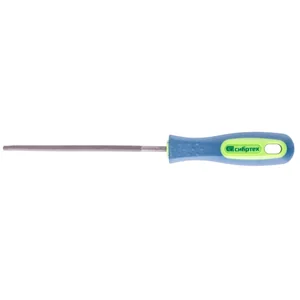 Сибртех Напильник, 150 мм, круглый, двухкомпонентная рукоятка, №2 16124