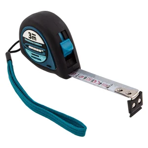 Gross Рулетка "Ergonomisch",3 м x 16 мм,магнитный обрезиненный зацеп 31101