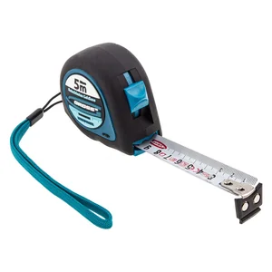 Gross Рулетка "Ergonomisch",5 м x 25 мм,магнитный обрезиненный зацеп 31103