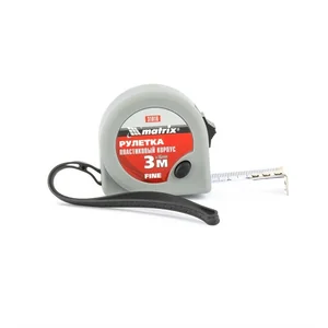 Matrix Рулетка Fine,3 м х 16 мм,пластиковый корпус 31016