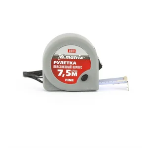 Matrix Рулетка Fine,7,5 м х 25 мм,пластиковый корпус 31018