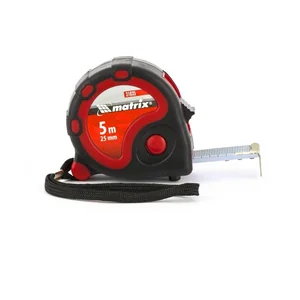 Matrix Рулетка Status 3 fixations,5 м х 25 мм,двухкомпонентный корпус,3 фиксации ленты 31035