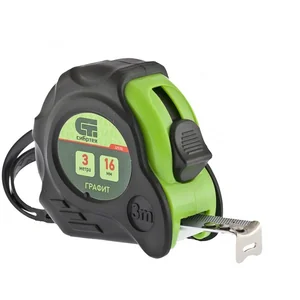Сибртех Рулетка Графит,обрезиненный корпус,амортизатор,3 м х 16 мм 32530