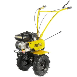 Denzel Мотоблок DPT-170, 7 л.с, ременное сцепление, ширина 85 см, глубина 35 см, фрез 3 х 3, ШОМ, передачи 2В/1Н 56401