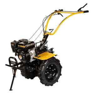 Denzel Мотоблок DPT-270X, 7 л.с, дисковое сцепление, ширина 90 см, глубина 35 см, фрез 3 х 4, ВОМ, передачи 2В/1Н 56403