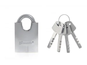 Matrix Замок навесной, защищенная дужка 50 мм 91804