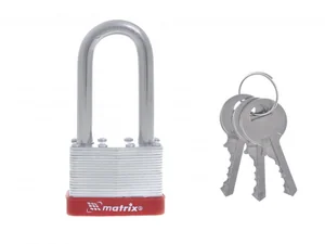 Matrix Замок навесной, 50 мм, удлиненная дужка 91809