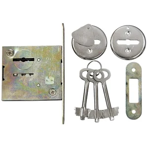 Сибртех Замок врезной ЗВ8-4, сувальдный 91663