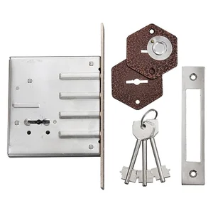 Сибртех Замок врезной ЗВ-3, сувальдный 91668