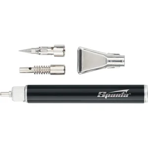 Sparta Горелка газовая, тип "Карандаш" + 2 насадки для пайки, 200 мм 914185