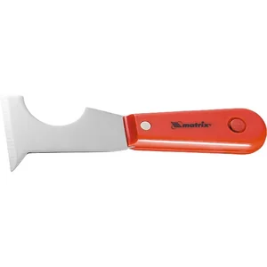 Matrix Шпатель-скребок стальной, пластмассовая ручка 85299