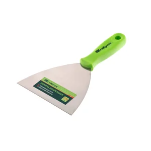 Сибртех Шпательная лопатка из нержавеющей стали, 120 мм, пластмассовая ручка 85549