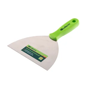 Сибртех Шпательная лопатка из нержавеющей стали, 150 мм, пластмассовая ручка 85550