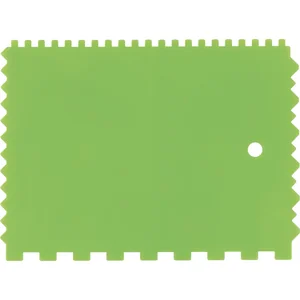 Сибртех Шпатель для клея, пластмассовый, 130 х 170 мм, зубчатый 86018