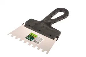 Сибртех Шпатель из нержавеющей стали, 150 мм, зуб 8 х 8 мм, пластмассовая ручка 85471