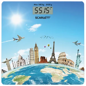 SCARLETT Весы напольные электронные SC-BS33E021