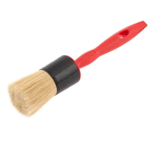 Matrix Кисть круглая №40, натуральная щетина, пластиковая ручка, Color line 83410