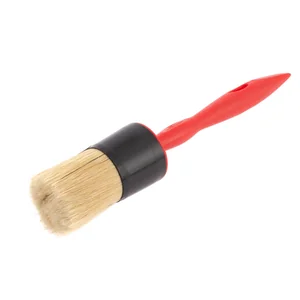 Matrix Кисть круглая №45, натуральная щетина, пластиковая ручка, Color line 83411