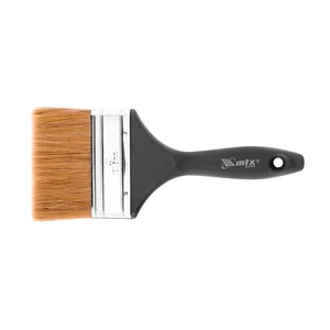 Matrix Кисть плоская Евро 4 , натуральная щетина, пластмассовая ручка 83067