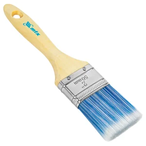 Matrix Кисть плоская Евро 2 , искусственная щетина, деревянная ручка 83071