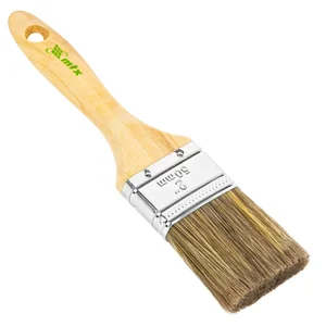 Matrix Кисть плоская Евро 2 , смешанная щетина, деревянная ручка 83079