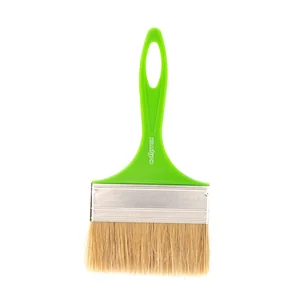 Сибртех Кисть флейцевая Евро , 100 x 8, натуральная щетина, пластиковая ручка 83304