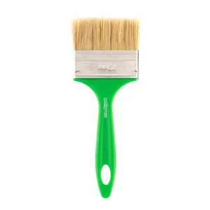 Сибртех Кисть флейцевая Эксперт , 75 x 8, натуральная щетина, пластиковая ручка 83309