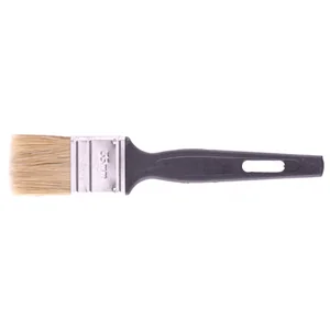 Сибртех Кисть флейцевая Стандарт , 35 х 6 мм, натуральная щетина, пластиковая ручка 82503