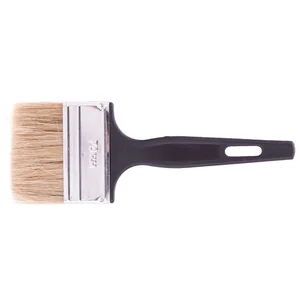 Сибртех Кисть флейцевая Стандарт , 70 х 6 мм, натуральная щетина, пластиковая ручка 82506